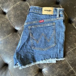 Wrangler denim western shorts